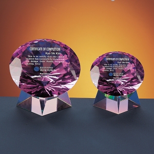 크리스탈상패hs505