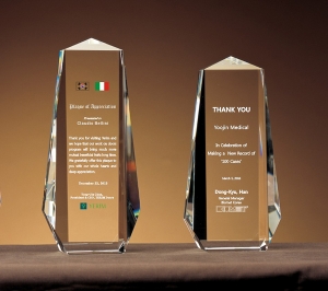 크리스탈상패sh152