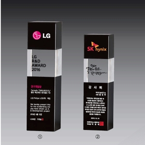 크리스탈상패hs411