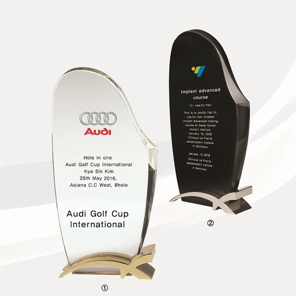 크리스탈상패hs419