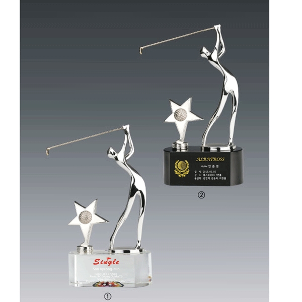 크롬블랙크리스탈트로피hs524