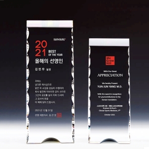 크리스탈상패SH181