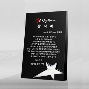 크롬&크리스탈상패 hs189