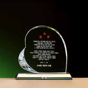 크리스탈상패JW1586