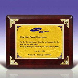 압출순금상패a445-1