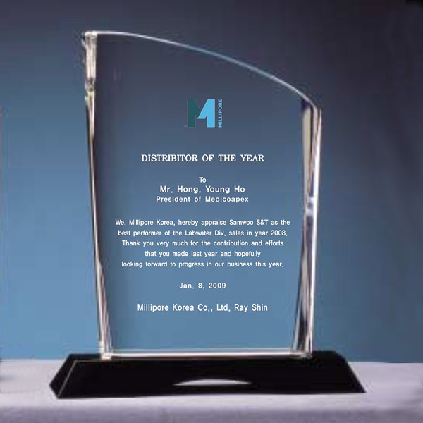 크리스탈상패ss212