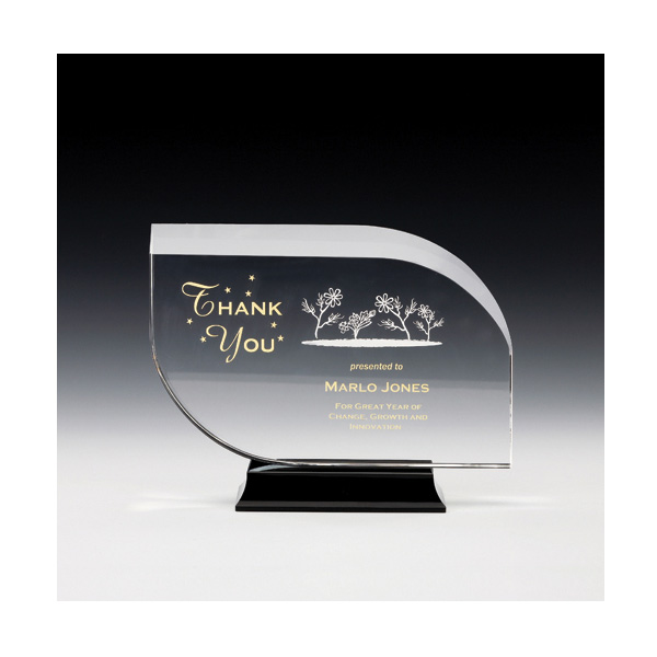 크리스탈상패BM020