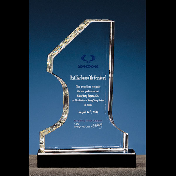 크리스탈상패B132-2