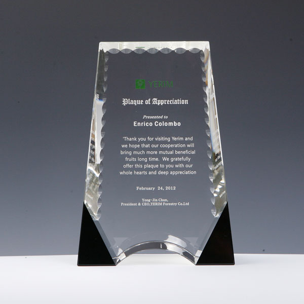 크리스탈상패AN2997