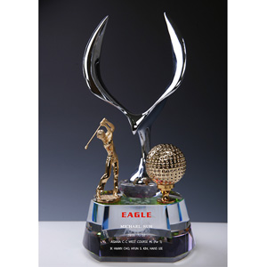 크롬골프트로피HSG208