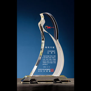 크리스탈상패B110-2