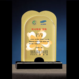 크리스탈상패B115-1